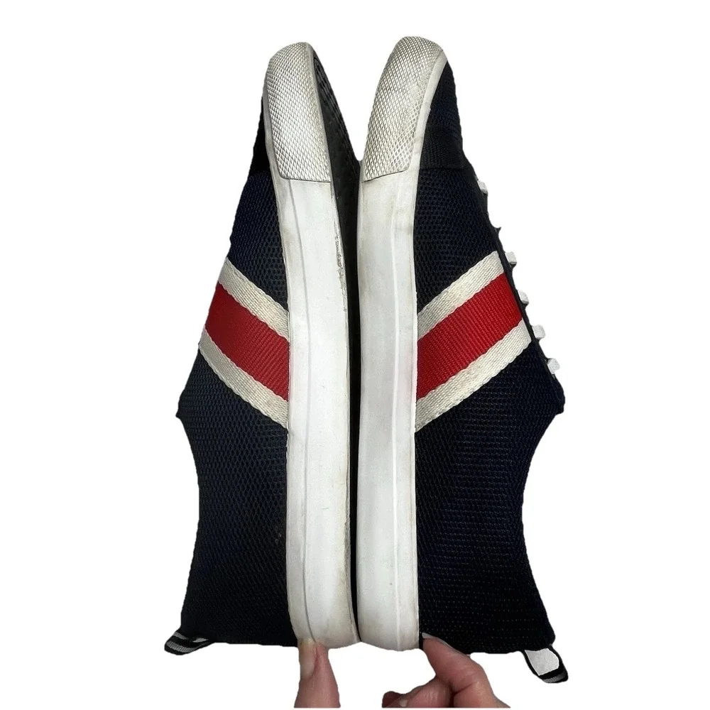 Helly Hansen Men's Bowline Suede Sneakers Navy Red White Patriotic  Size 9.5